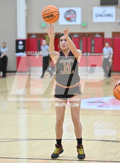 Thumbnail 1 in Chaparral vs. Salpointe Catholic (Hoophall West Invitational)  photogallery.