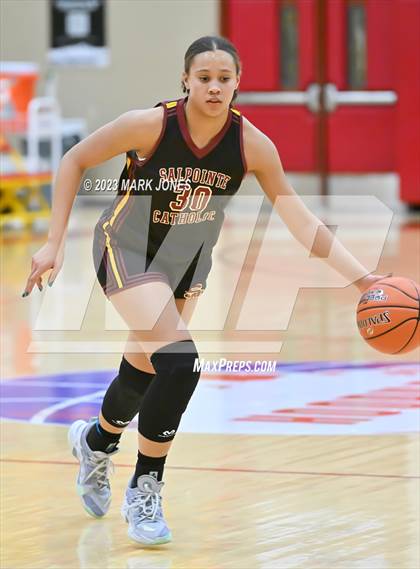 Thumbnail 2 in Chaparral vs. Salpointe Catholic (Hoophall West Invitational)  photogallery.
