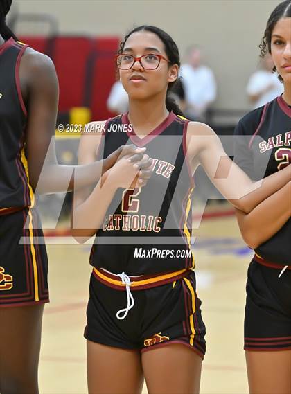 Thumbnail 3 in Chaparral vs. Salpointe Catholic (Hoophall West Invitational)  photogallery.