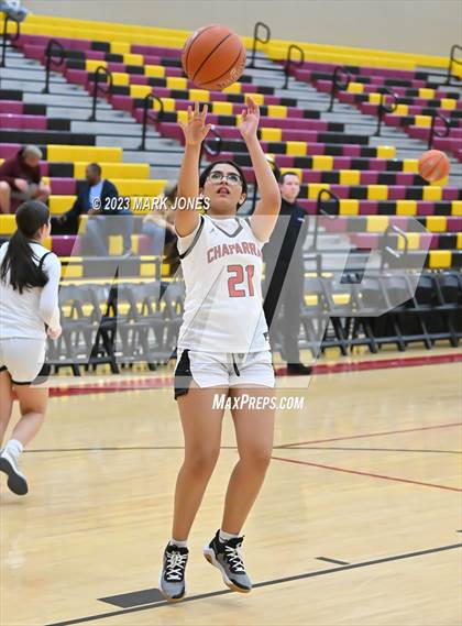 Thumbnail 2 in Chaparral vs. Salpointe Catholic (Hoophall West Invitational)  photogallery.