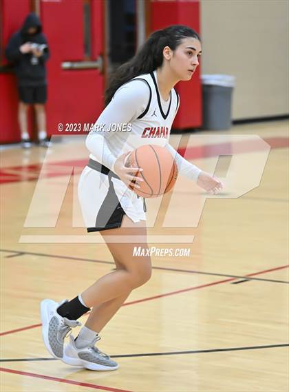 Thumbnail 3 in Chaparral vs. Salpointe Catholic (Hoophall West Invitational)  photogallery.
