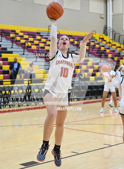 Thumbnail 3 in Chaparral vs. Salpointe Catholic (Hoophall West Invitational)  photogallery.