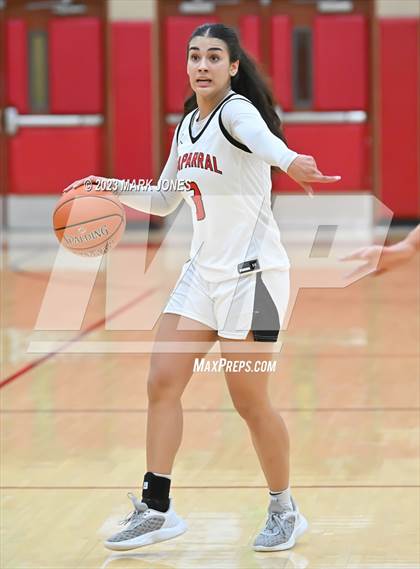 Thumbnail 3 in Chaparral vs. Salpointe Catholic (Hoophall West Invitational)  photogallery.