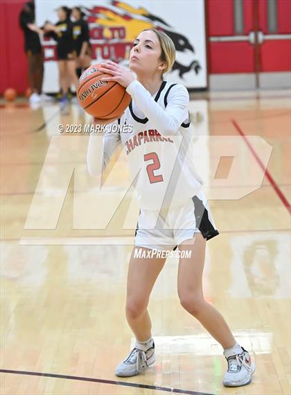 Thumbnail 2 in Chaparral vs. Salpointe Catholic (Hoophall West Invitational)  photogallery.
