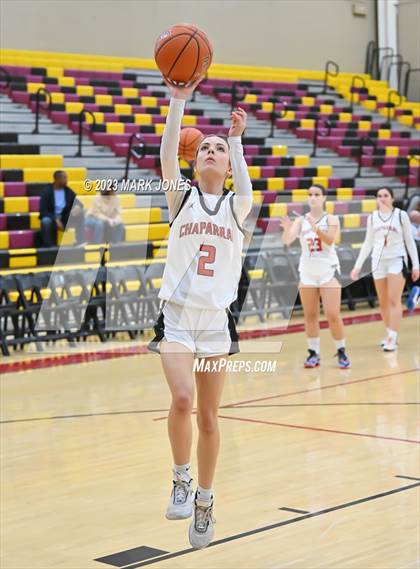 Thumbnail 2 in Chaparral vs. Salpointe Catholic (Hoophall West Invitational)  photogallery.