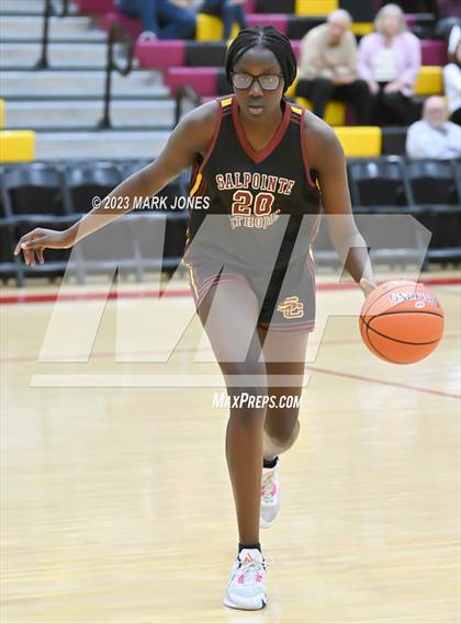 Thumbnail 2 in Chaparral vs. Salpointe Catholic (Hoophall West Invitational)  photogallery.