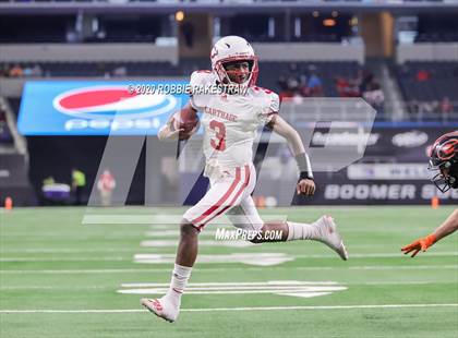 Thumbnail 3 in Carthage vs. Gilmer (UIL 4A Division 2 State Final) photogallery.