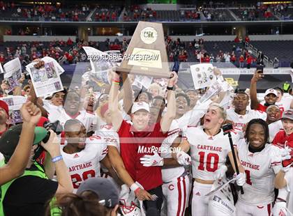 Thumbnail 3 in Carthage vs. Gilmer (UIL 4A Division 2 State Final) photogallery.