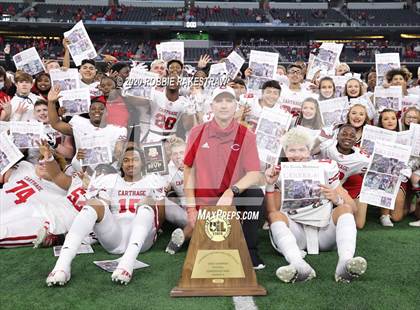 Thumbnail 3 in Carthage vs. Gilmer (UIL 4A Division 2 State Final) photogallery.