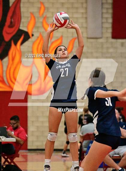 Thumbnail 1 in San Dieguito Academy vs San Marcos (Sweetwater JV Tournament Gold Final) photogallery.
