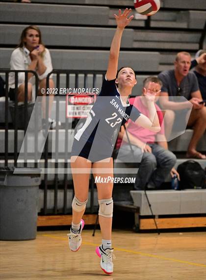 Thumbnail 1 in San Dieguito Academy vs San Marcos (Sweetwater JV Tournament Gold Final) photogallery.