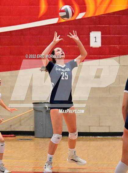 Thumbnail 3 in San Dieguito Academy vs San Marcos (Sweetwater JV Tournament Gold Final) photogallery.