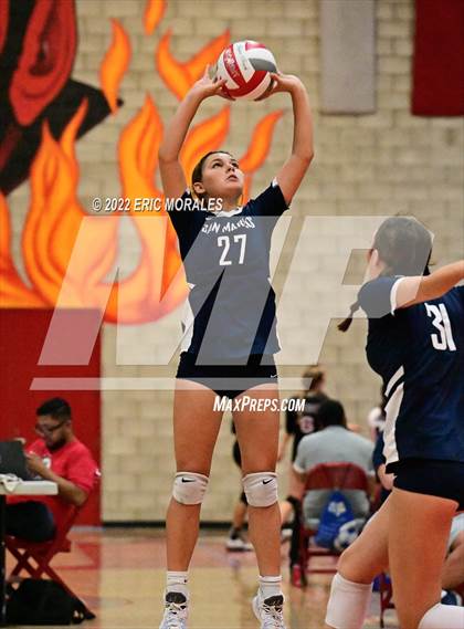 Thumbnail 3 in San Dieguito Academy vs San Marcos (Sweetwater JV Tournament Gold Final) photogallery.
