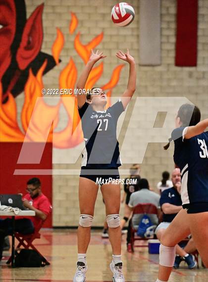 Thumbnail 2 in San Dieguito Academy vs San Marcos (Sweetwater JV Tournament Gold Final) photogallery.