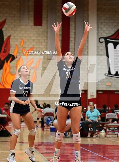 Thumbnail 1 in San Dieguito Academy vs San Marcos (Sweetwater JV Tournament Gold Final) photogallery.