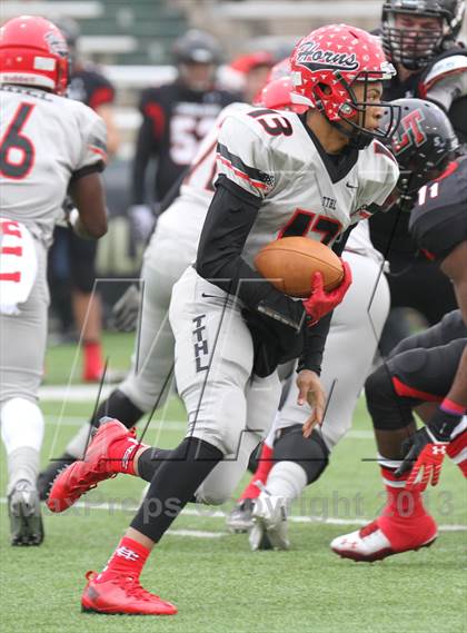 Thumbnail 2 in Lake Travis vs. Cedar Hill (UIL 5A D2 Semifinal) photogallery.