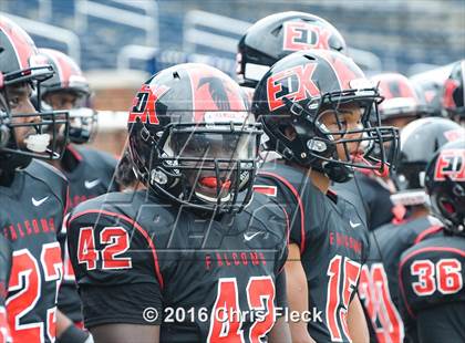 Thumbnail 2 in Harrison vs East Kentwood (Battle at the Big House) photogallery.