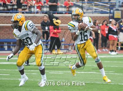 Thumbnail 1 in Harrison vs East Kentwood (Battle at the Big House) photogallery.