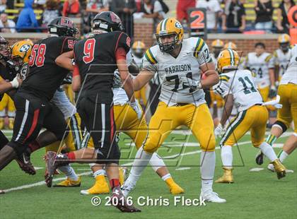 Thumbnail 1 in Harrison vs East Kentwood (Battle at the Big House) photogallery.