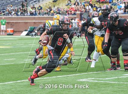 Thumbnail 1 in Harrison vs East Kentwood (Battle at the Big House) photogallery.
