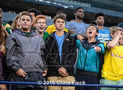 Thumbnail 3 in Harrison vs East Kentwood (Battle at the Big House) photogallery.