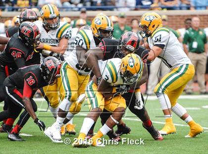 Thumbnail 2 in Harrison vs East Kentwood (Battle at the Big House) photogallery.