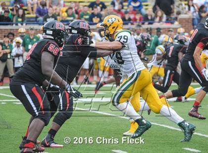 Thumbnail 2 in Harrison vs East Kentwood (Battle at the Big House) photogallery.