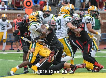 Thumbnail 2 in Harrison vs East Kentwood (Battle at the Big House) photogallery.