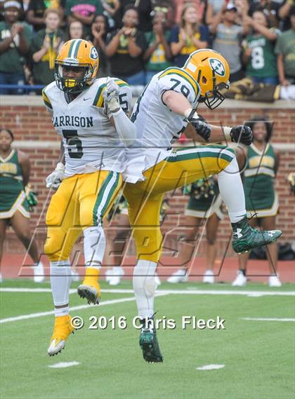 Thumbnail 3 in Harrison vs East Kentwood (Battle at the Big House) photogallery.