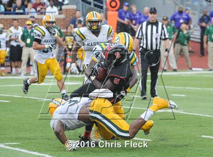 Thumbnail 2 in Harrison vs East Kentwood (Battle at the Big House) photogallery.