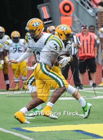 Thumbnail 1 in Harrison vs East Kentwood (Battle at the Big House) photogallery.