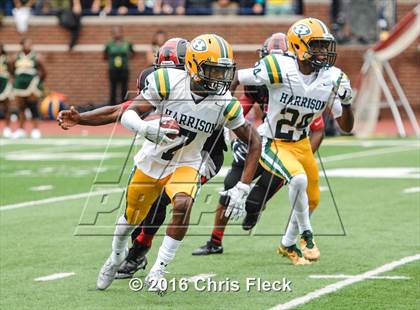 Thumbnail 2 in Harrison vs East Kentwood (Battle at the Big House) photogallery.