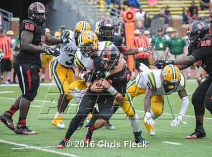 Thumbnail 1 in Harrison vs East Kentwood (Battle at the Big House) photogallery.