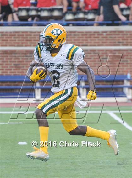 Thumbnail 3 in Harrison vs East Kentwood (Battle at the Big House) photogallery.