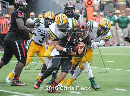 Thumbnail 3 in Harrison vs East Kentwood (Battle at the Big House) photogallery.