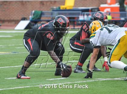 Thumbnail 2 in Harrison vs East Kentwood (Battle at the Big House) photogallery.