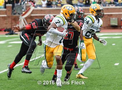 Thumbnail 1 in Harrison vs East Kentwood (Battle at the Big House) photogallery.