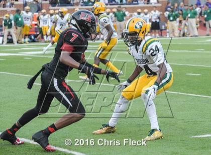 Thumbnail 1 in Harrison vs East Kentwood (Battle at the Big House) photogallery.