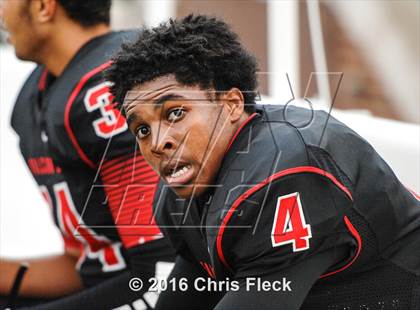 Thumbnail 1 in Harrison vs East Kentwood (Battle at the Big House) photogallery.