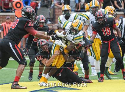 Thumbnail 3 in Harrison vs East Kentwood (Battle at the Big House) photogallery.