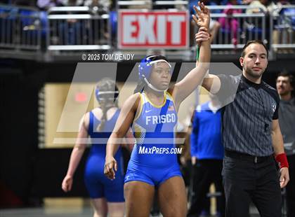 Thumbnail 1 in UIL Wrestling 5A-6A Finals (Round 1) photogallery.