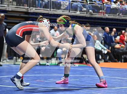 Thumbnail 1 in UIL Wrestling 5A-6A Finals (Round 1) photogallery.