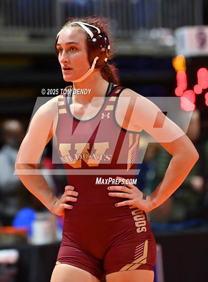 Thumbnail 1 in UIL Wrestling 5A-6A Finals (Round 1) photogallery.