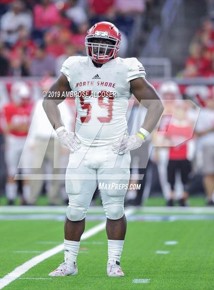 Thumbnail 3 in Katy vs. North Shore (UIL 6A Regional Playoff) photogallery.