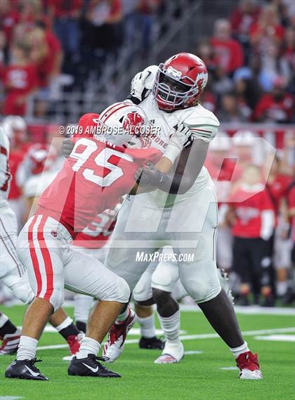 Thumbnail 2 in Katy vs. North Shore (UIL 6A Regional Playoff) photogallery.