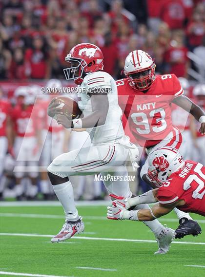 Thumbnail 2 in Katy vs. North Shore (UIL 6A Regional Playoff) photogallery.