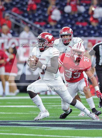 Thumbnail 3 in Katy vs. North Shore (UIL 6A Regional Playoff) photogallery.