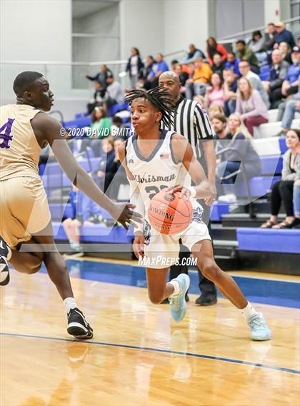 Thumbnail 3 in Chrisman vs North Kansas City (MSHSAA District Semifinal) photogallery.
