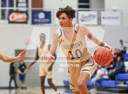 Thumbnail 2 in Chrisman vs North Kansas City (MSHSAA District Semifinal) photogallery.