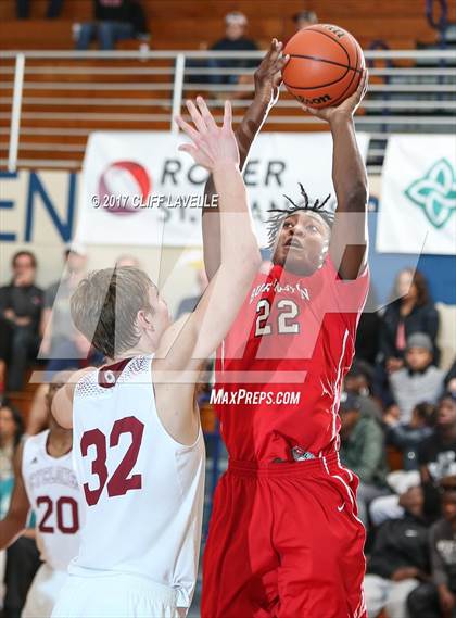 Thumbnail 1 in Porter-Gaud vs Burlington (Rotary Roundball Classic) photogallery.